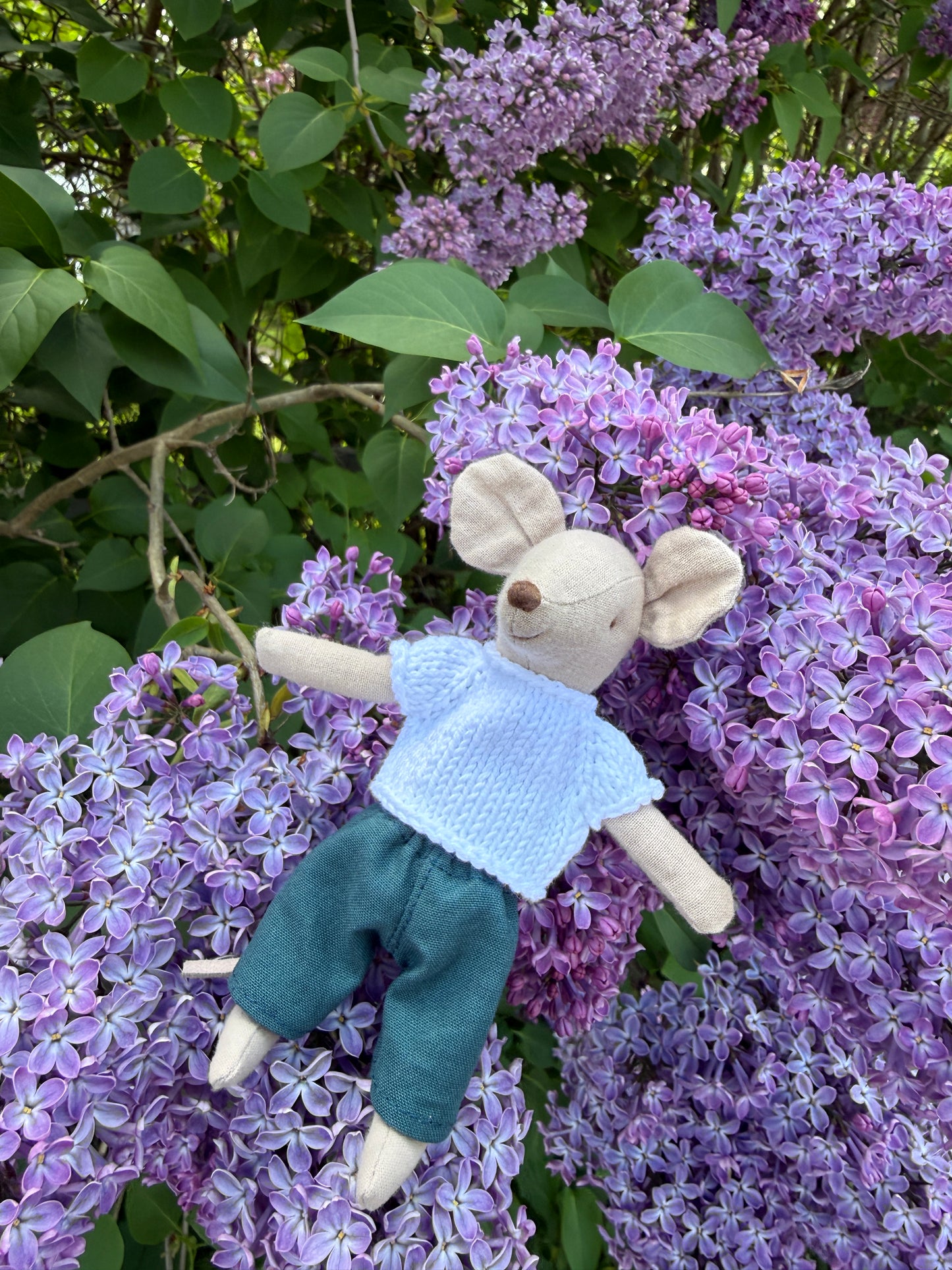 Handmade Pants for Maileg Mice - Tiny Trails