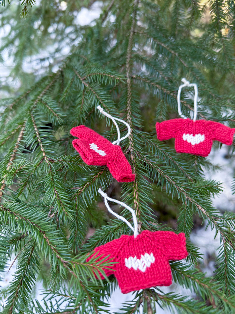 Tiny Sweater - Christmas Tree Ornament
