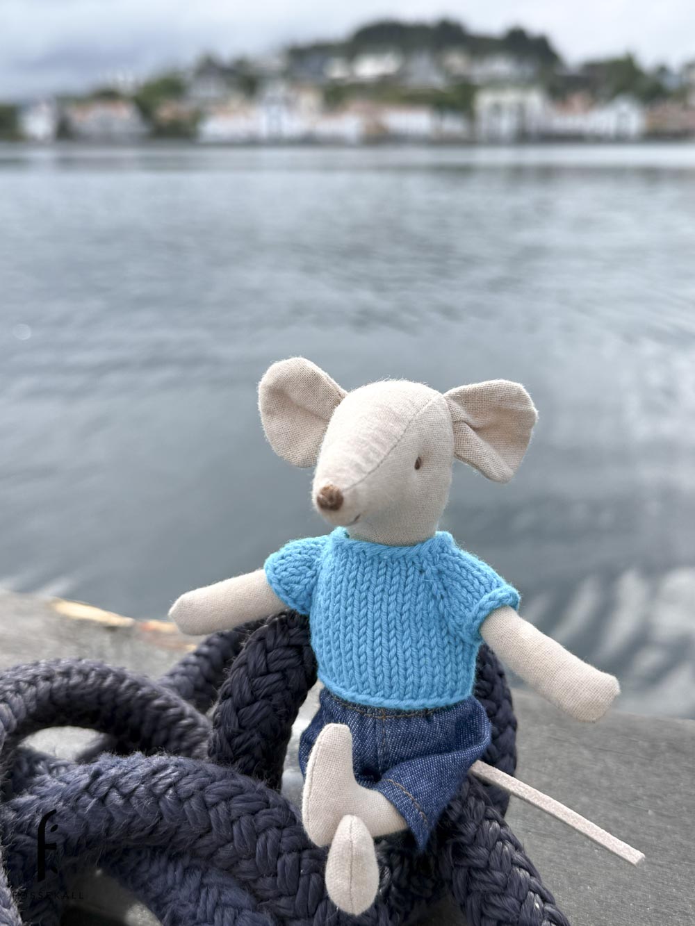 Handmade Cotton Tops for Maileg Mouse | Ocean & Sea