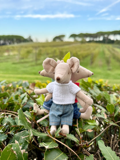 Handmade Cotton Tops for Maileg Mouse | Sun & Meadow