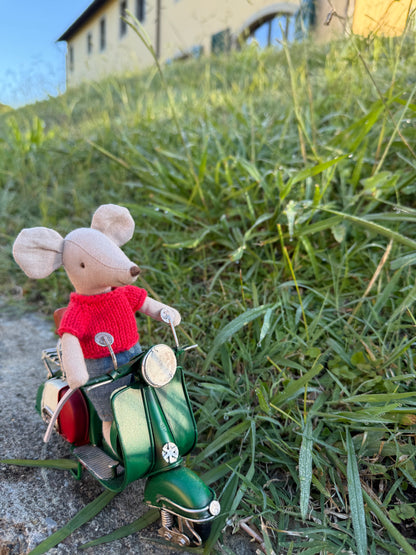 Handmade Cotton Tops for Maileg Mouse | Rose & Linen