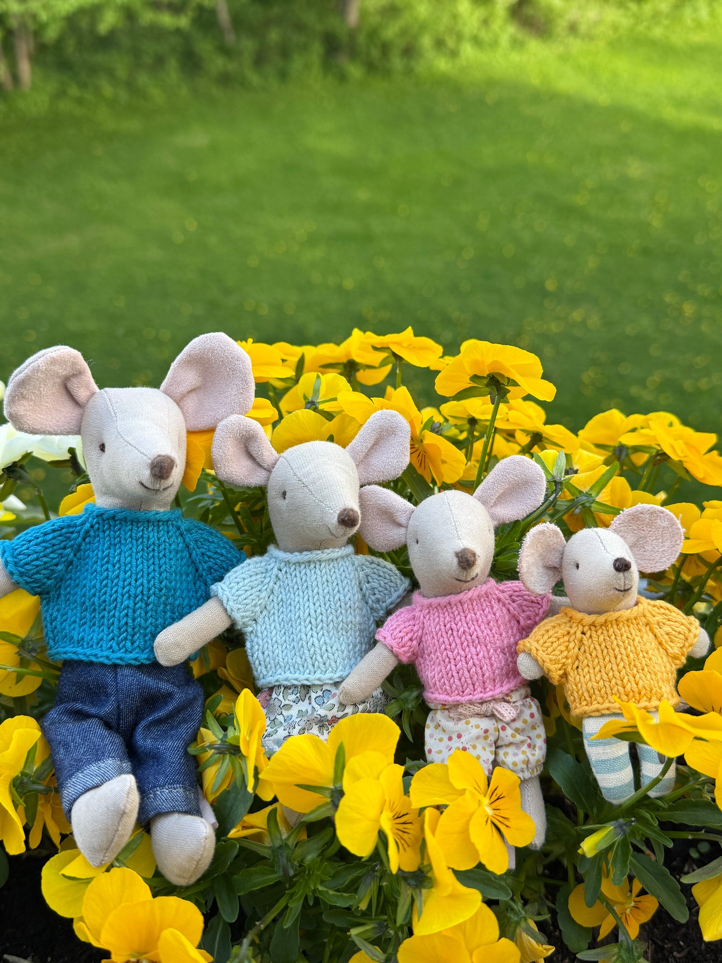 Handmade Cotton Tops for Maileg Mouse | Rose & Linen