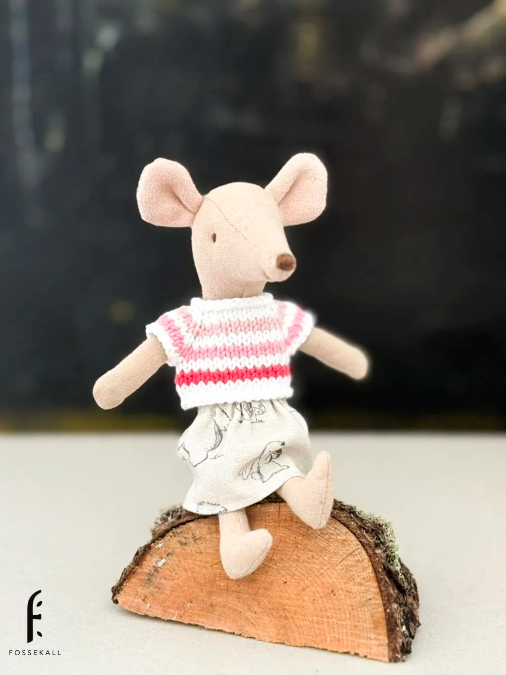 Rosie.Pink.Maileg.Mouse.Outfit.Shirt