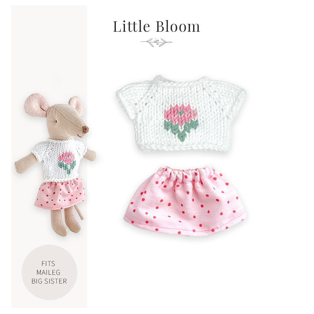 Outfit for Maileg Mouse - Little Bloom