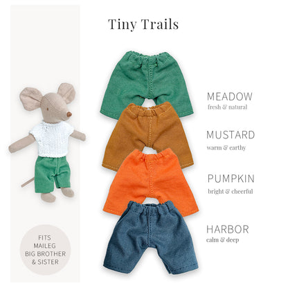 Handmade Pants for Maileg Mice - Tiny Trails