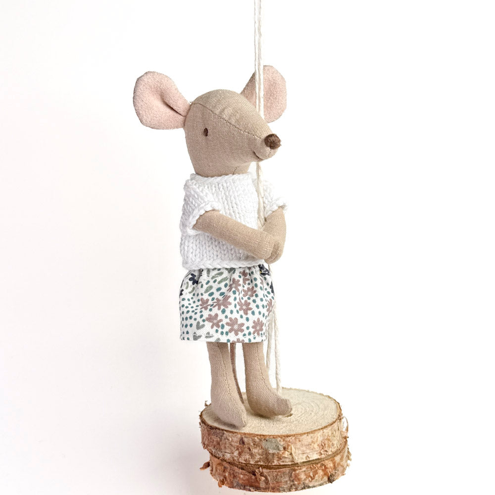 Skirt for Maileg Mouse - Calm Bloom
