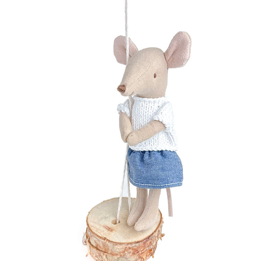 Soft Denim skirt for Maileg Mice