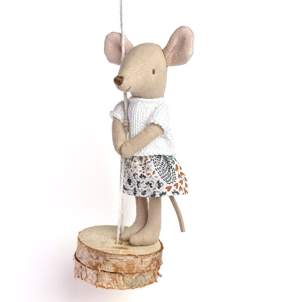 Skirt for Maileg Mouse - Tiny Blooms