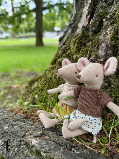 Handmade Cotton Tops for Maileg Mouse | Golden Harvest