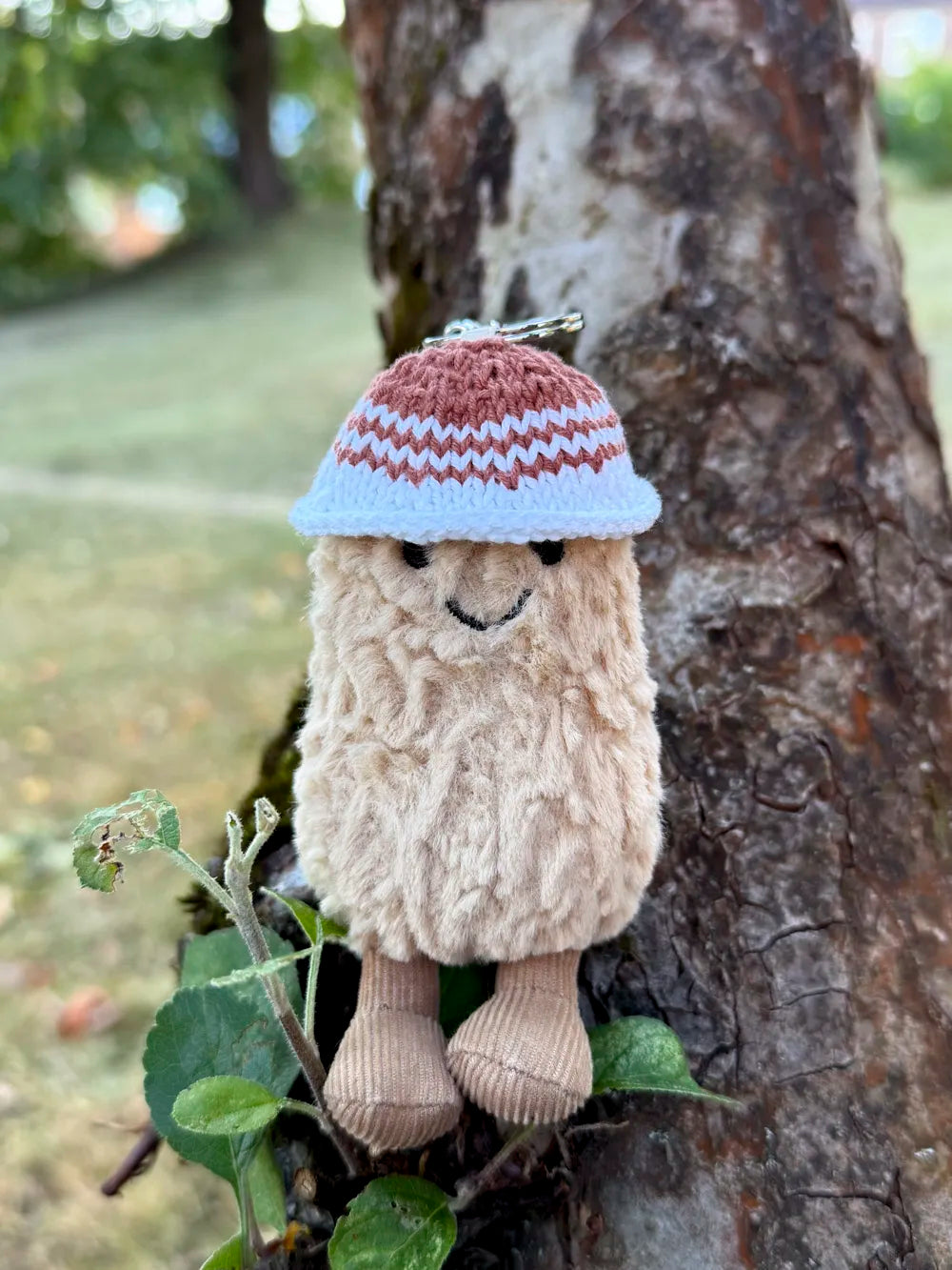 Hat for Peanut bag charm - Rustic Breeze