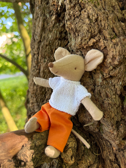 Handmade Pants for Maileg Mice - Tiny Trails