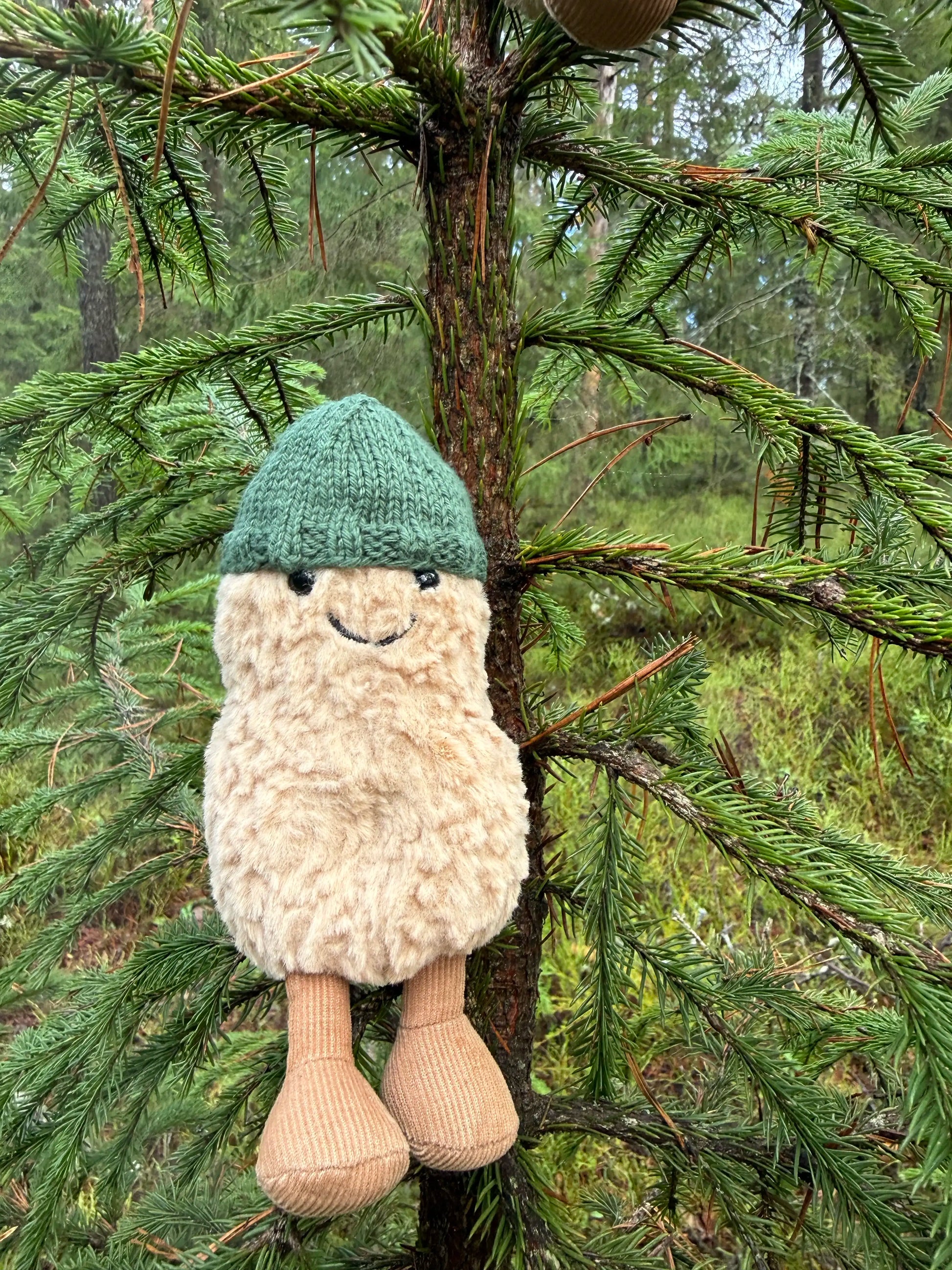 Peanut beanie - Green