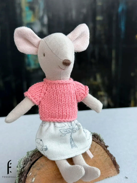 Shirt for Maileg Mouse - Peony
