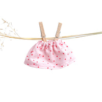 Pink dot skirt for Maileg Mice