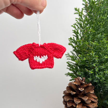 Tiny Sweater - Christmas Tree Ornament