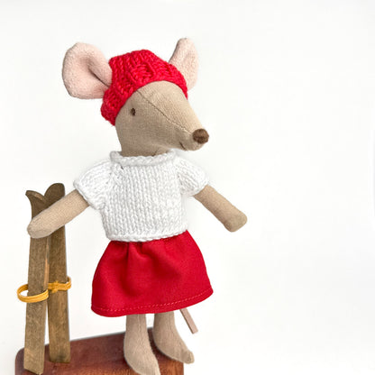 Winter Outfit for Maileg Mouse - Christmas Day