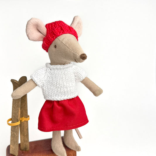 Winter Outfit for Maileg Mouse - Christmas Day