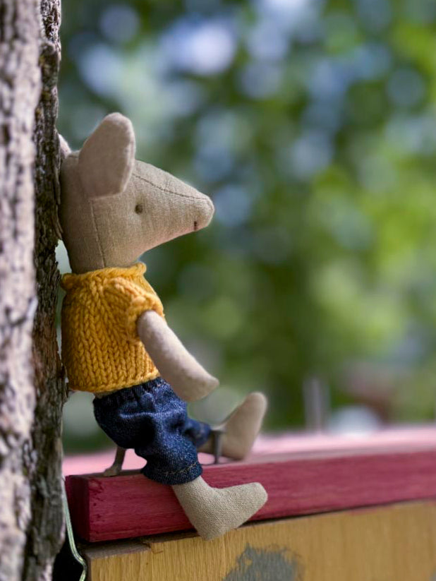 Handmade Cotton Tops for Maileg Mouse | Sun & Meadow