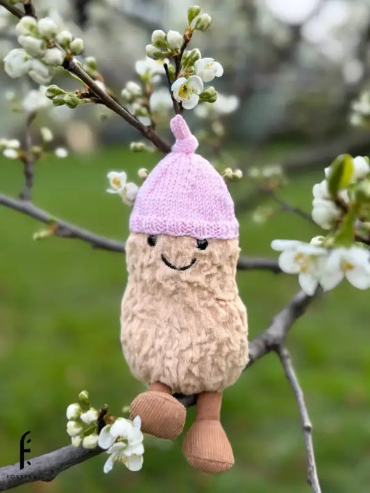 Peanut hat - light pink