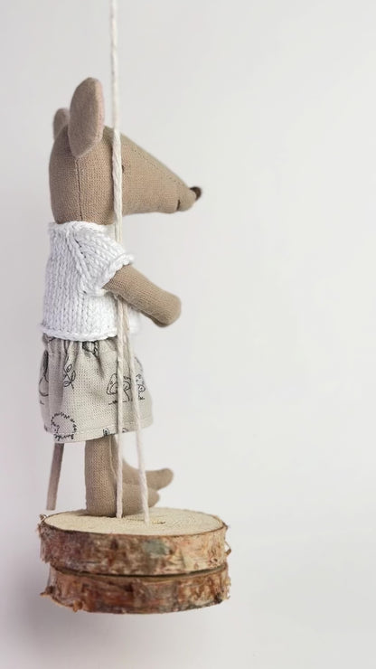 Skirt for Maileg Mouse - Little Fox